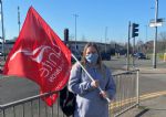 Go North West bus strike Queen's Road depot